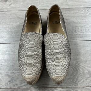 Stuart Weitzman Animal Print Espadrilles